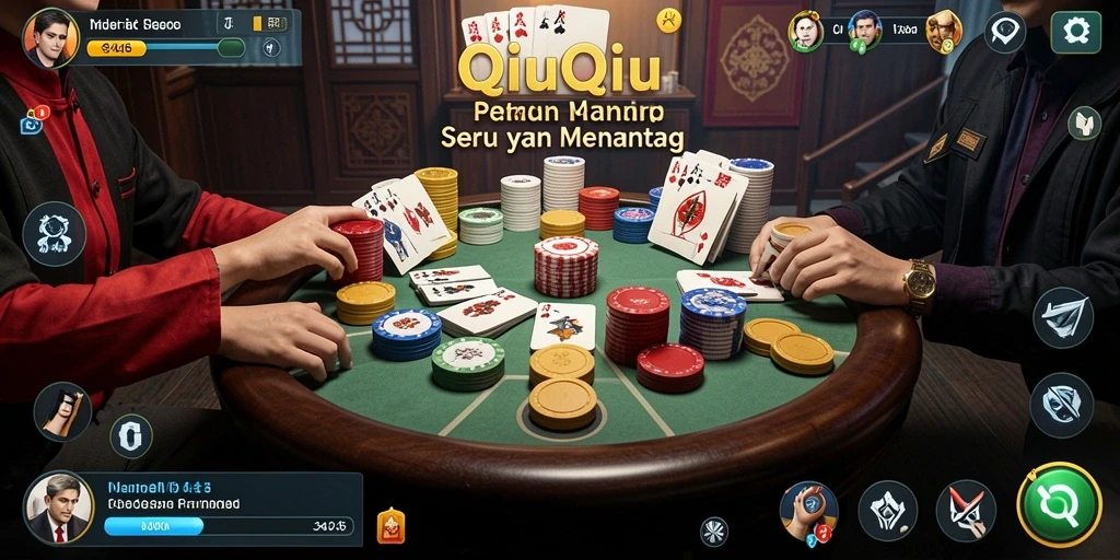 Gameplay QiuQiu yang seru dengan grafis menarik.