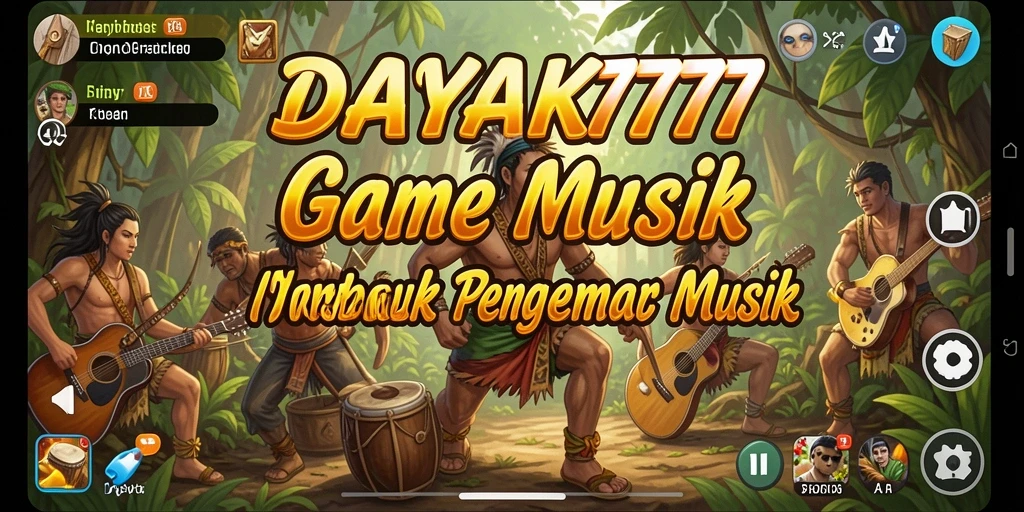 Tampilan screenshot utama DAYAK777 menampilkan gameplay interaktif dengan berbagai lagunya.