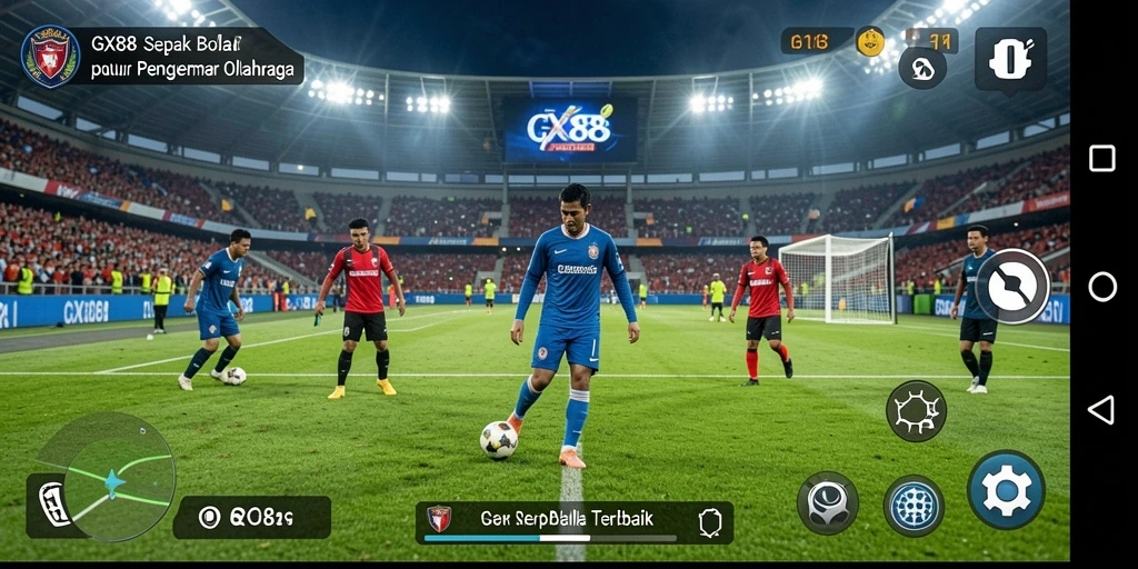 Tampilan gameplay GX88 yang seru dan penuh aksi di lapangan.
