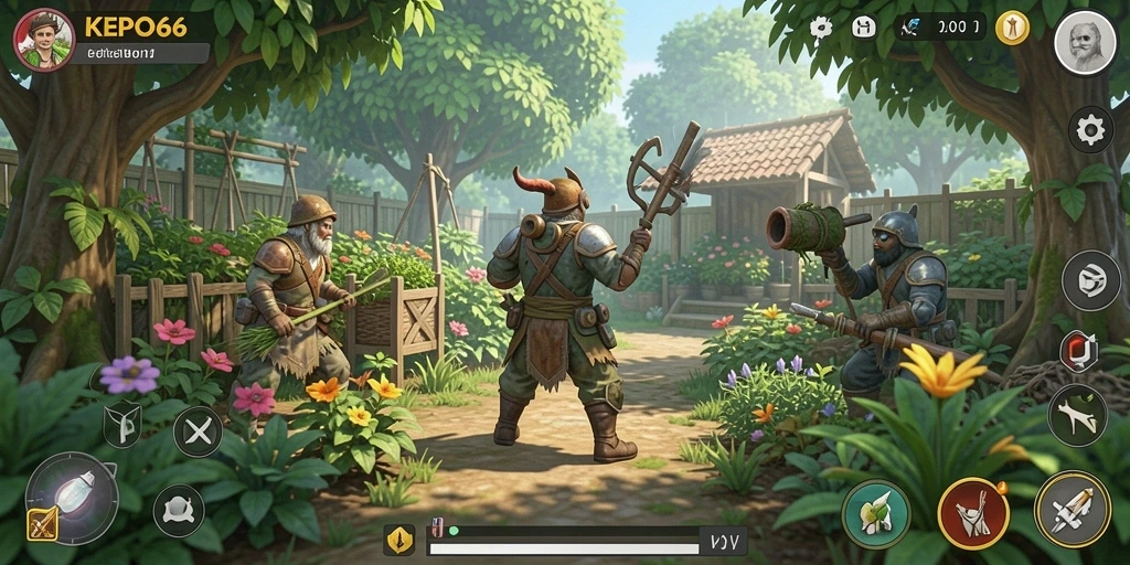 Tampilan gameplay KEPO66 yang memukau dan penuh warna.