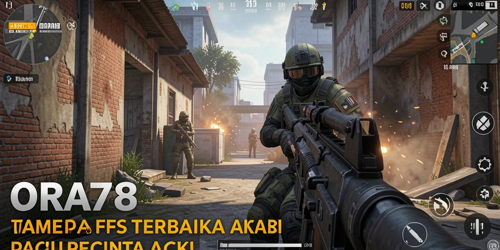 Screenshot gameplay ORA78 yang penuh aksi dan seru.