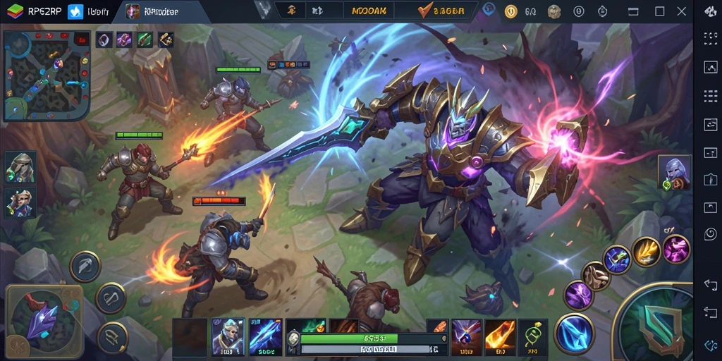 Tampilan aksi seru dalam gameplay RP62RP yang mendebarkan.
