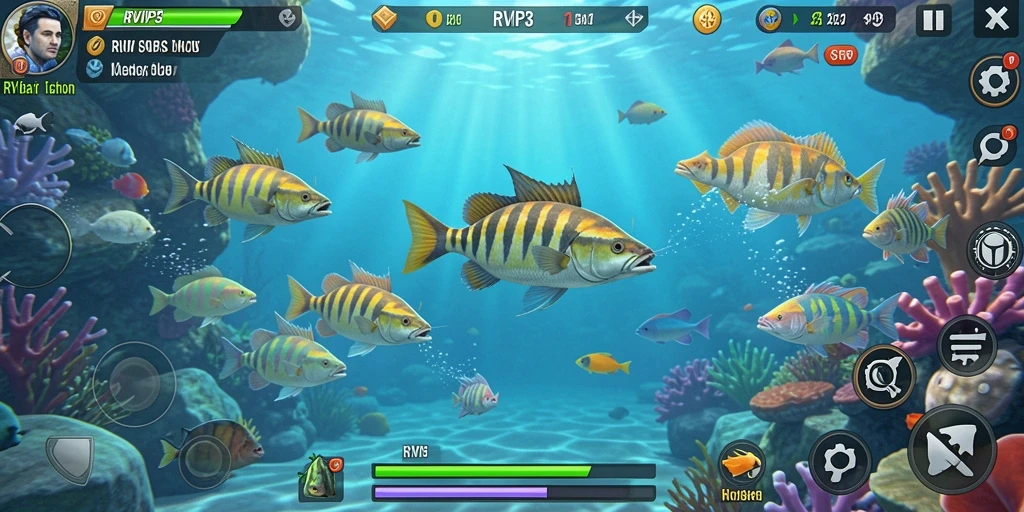 Tangkapan layar gameplay RVIP3 yang menyenangkan dan penuh aksi.