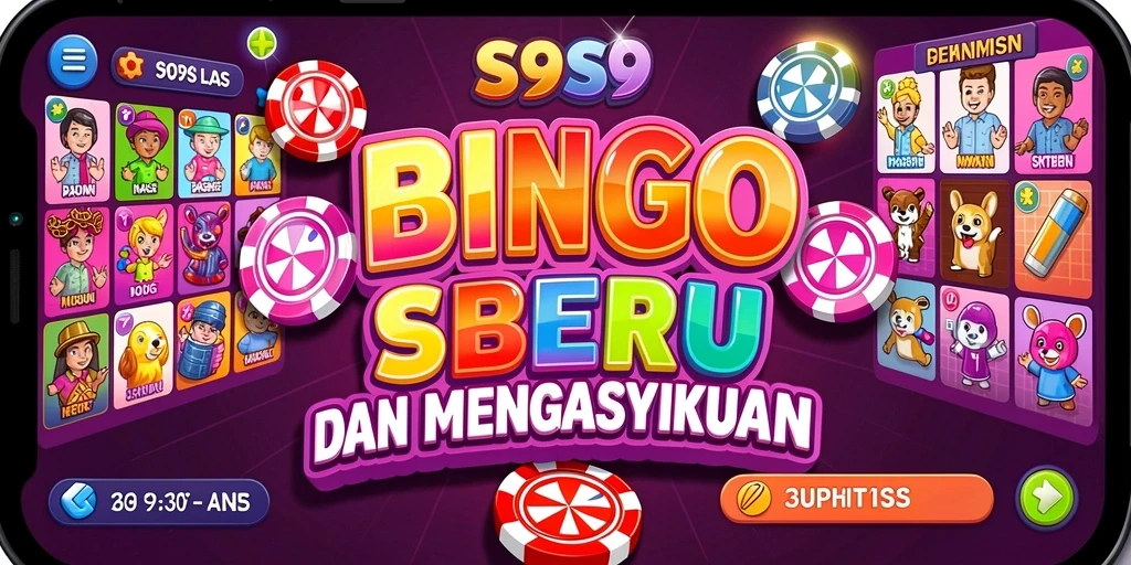 Tampilan gameplay seru S9S9 saat bermain Bingo.