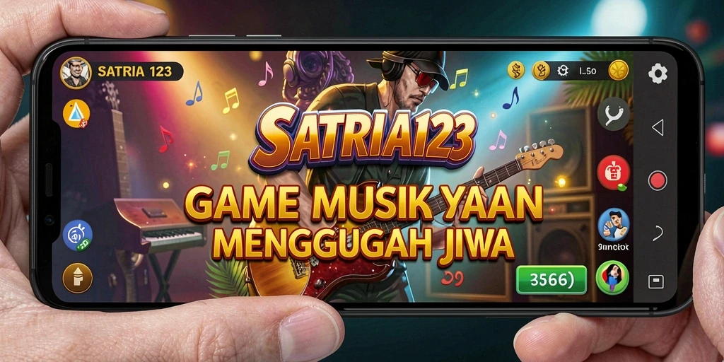 Tampilan gameplay yang menawan di SATRIA123 dengan musik yang menggetarkan.