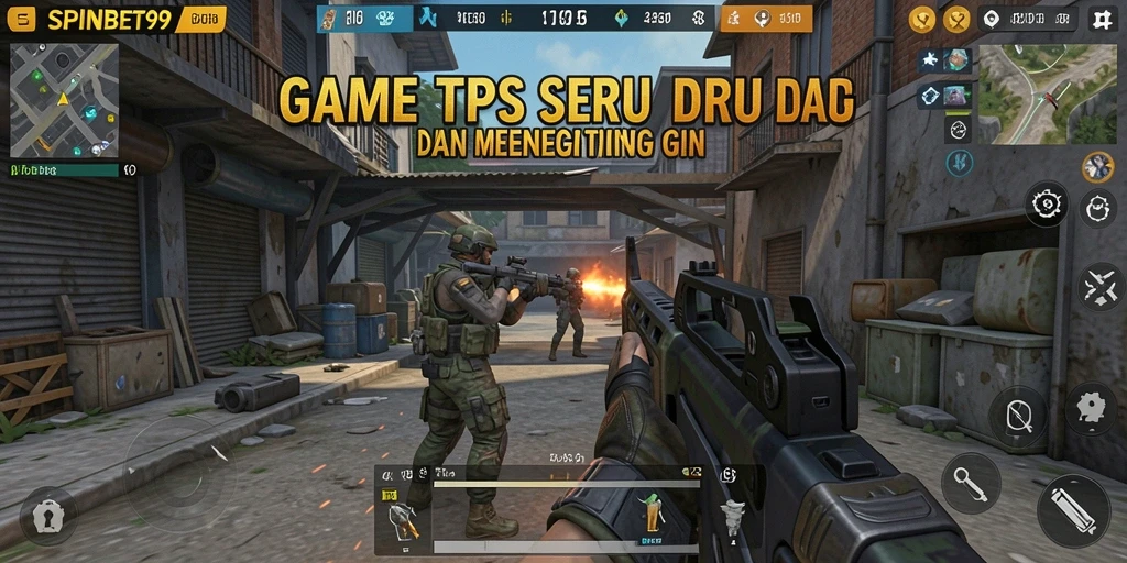 Tampilan gameplay SPINBET99 yang mendebarkan dan penuh aksi.