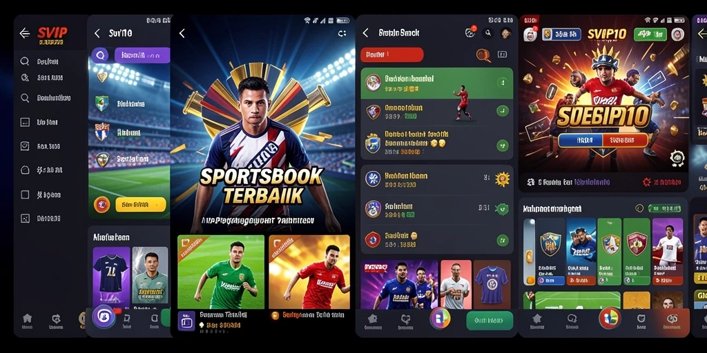 Tampilan menarik dari gameplay taruhan di aplikasi SVIP10.