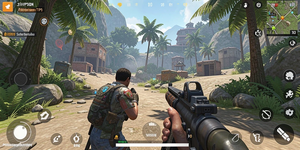 Tampilan intens dari gameplay SVIPSIDN yang penuh aksi.