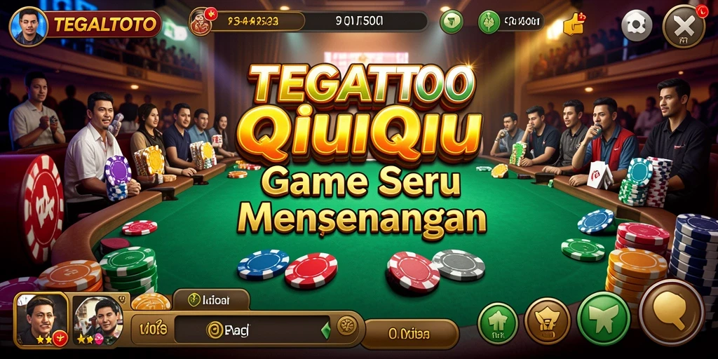 Gameplay seru TEGALTOTO dengan pemain yang bersaing.